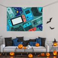 thumbnail image 3 of Blue Gamer Controller Game Console Sign Banner, Games Area Hanging Banners Backdrop Festive Party Decor for Indoor Outdoor, 47 x 71 inches, 3 of 7
