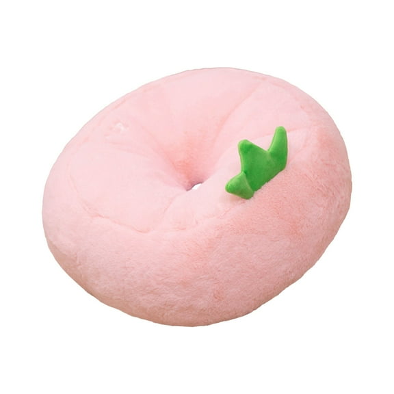 CASAFUN Round Linen Pillows Seating for Adults & Kids,Seat Cushion for Office Chair,Meditation Floor Pillow for Yoga Balcony Living Room Tatami Outdoor,Cushion Pad for Long Seating