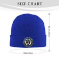 thumbnail image 2 of Chapeau Union Philadelphia Bonnet d'Hiver Tricoté Chaud Acrylique, 2 of 6