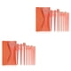 thumbnail image 2 of Brochas de Maquillaje Minnieouse 10 Piezas Mango Largo Naranja 2Conjunto, 2 of 6