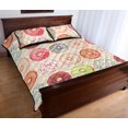 thumbnail image 3 of Juego de cama acolchado con estampado de donuts, 3 of 5