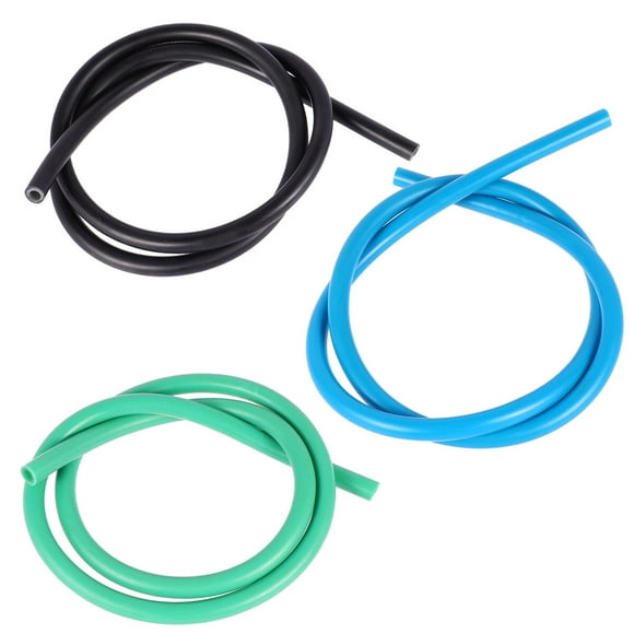 HINTRMENT 3pcs Gym Equipment Elastic Training Tube for Outdoor Sports Random Color