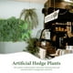 thumbnail image 2 of Panel de pared de plantas artificiales, cobertura verde, valla de pared, telón de fondo, decoración de pared, 2 of 5
