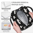 thumbnail image 3 of Yiaed Swan And Dragonflies Print Lunch Bag Adult Insulated Lunch Box, Leakproof Cooler Food Lunch Containers Reusable High Capacity Lunch Tote Bags-One Size, 3 of 6