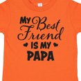 thumbnail image 4 of Inktastic My Best Friend is My Papa with Hearts Boys or Girls Toddler T-Shirt, 4 of 5