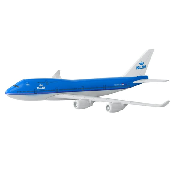 Alloy KLM B747 Aircraft Model Simulation Fighter Aviation Science Exhibition Model, 1:400