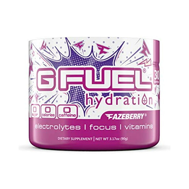 G Fuel Hydration FaZeberry Tub (30 Servings) Elite Hydration Formula