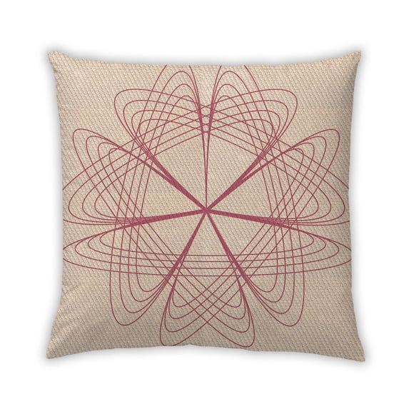 Ahgly Company Indoor Square Contemporary Throw Pillow, 18 inch by 18 inch