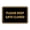 Black Gold, variant on Classic Framed Please Keep Gate Closed (Black /Gold) - Small