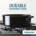 thumbnail image 6 of Farberware Easy Clean 8 Quart Nonstick Stockpot / Dutch Oven, Dishwasher Safe, Black, 6 of 13