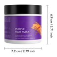 thumbnail image 3 of Self Care Products Yellow Purple Hair To Color Fixing Conditioner After Dyeing Care Lock Color Lasting, 3 of 8