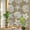 Beige, variant on Teal Coastal Window Privacy Film, Starfish Shell Ocean Nautical Stained Glass Rainbow Film Decorative Window Clings, Static Cling Sun Blocking Stickers 23.6" x 59"