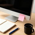 thumbnail image 4 of Large Sticky Notes,100 Sheets Tearable Reminder Note for Office Desk & Household Message Recording | 3x2 Inch Colorful Note Pads | to Do Lists,Pink, 4 of 7