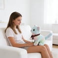 thumbnail image 5 of Interactive Electronic Pet Kitten Robotic Cat Plush Toy Battery Operated Animated Stuffed Animal with Purring Sounds Walking Movements Scarf for Kids Adults Birthday Gifts Christmas Decor, 5 of 5