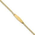 thumbnail image 1 of 14K Yellow Gold bracelet ID Anchor 7 in 7.8 mm 3.5, 1 of 3