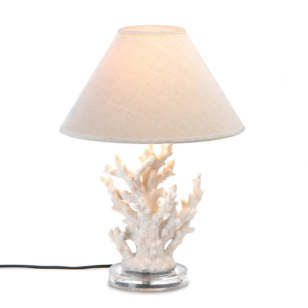 Lamps Table, White Coral Small Table Lamps For Living Room