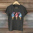 thumbnail image 2 of CFLVAEK Funny 4th of July Tshirts for Women Novelty American Flag Graphic Tees Summer Casual Short Sleeve Round Neck Tshirt Patriotic Tops XXL, 2 of 4