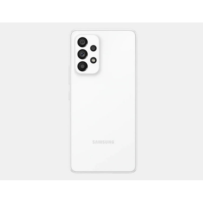 Samsung Galaxy A53 5G SM-A5360 Dual SIM,128 GB 8GB RAM, GSM Unlocked - Awesome White Samsung Galaxy A53 5G SM-A5360 Dual SIM,128 GB 8GB RAM, GSM Unlocked - Awesome White