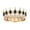 Black, variant on Luxurious Women's Crowns with Rhinestones Birthday Party Hairpieces Suitable for Weddings Proms and Special Occasion
