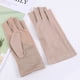 thumbnail image 5 of EeaseMX 1 par de guantes de medio dedo con protección solar para exteriores, guantes de entrenamiento con protección UV para ciclismo, escalada y equitación (caqui), 5 of 7