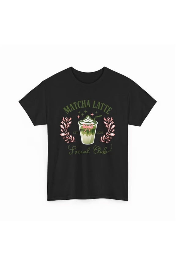 Party Starter T-Shirt S-5XL The Perfect Tee Gatherings Bow Matcha Latte