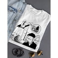 thumbnail image 3 of Empty Words T-Shirt Women -Wilfred Hildonen Designs, Female x-Large, 3 of 4