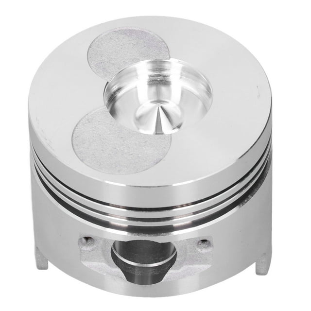 Engine Piston Replacement,Mini Tiller Piston Aluminum Micro Cultivator Piston Air Cooled Tiller Piston Finely Tuned Performance