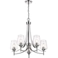 thumbnail image 5 of 5 Light Chandelier In Modern Style-26 Inches Tall And 25 Inches Wide     -Traditional Installation Z-Lite 473-5Ch, 5 of 8