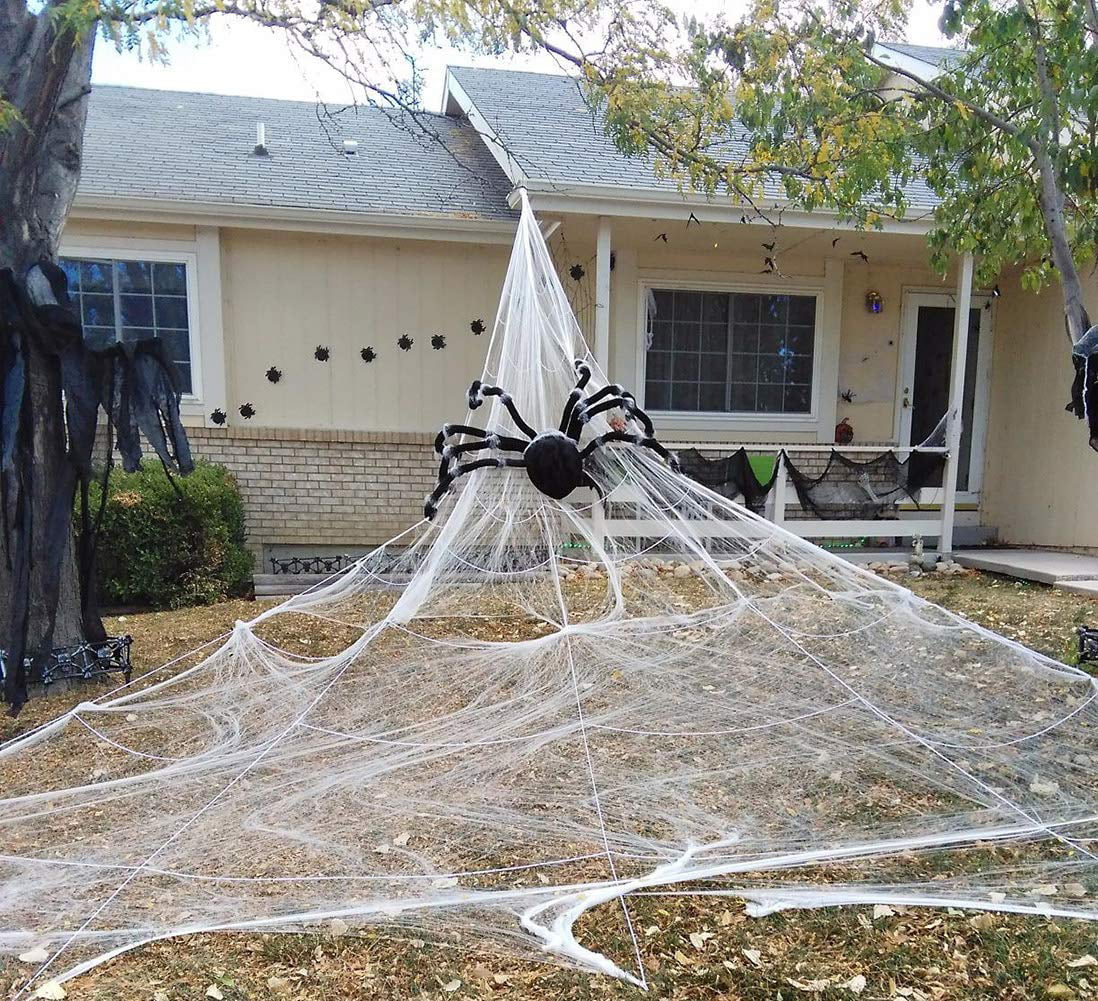 halloween spider web decorations