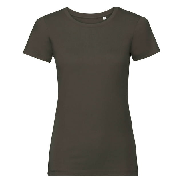 Russell T-Shirt à Manches Courtes Biologique pour Femmes