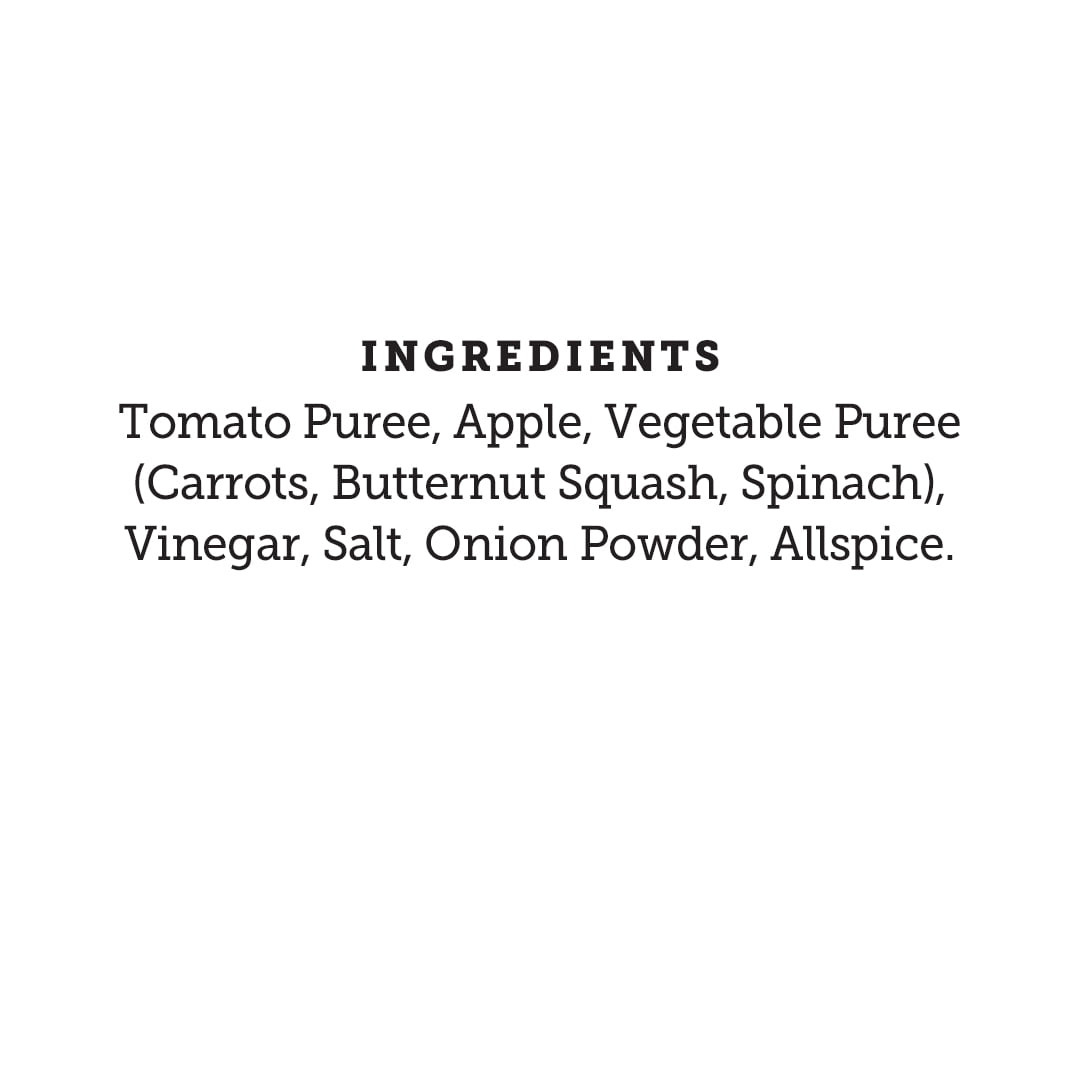 (4 pack) True Made Foods No Sugar Added Veggie Ketchup, 17 oz