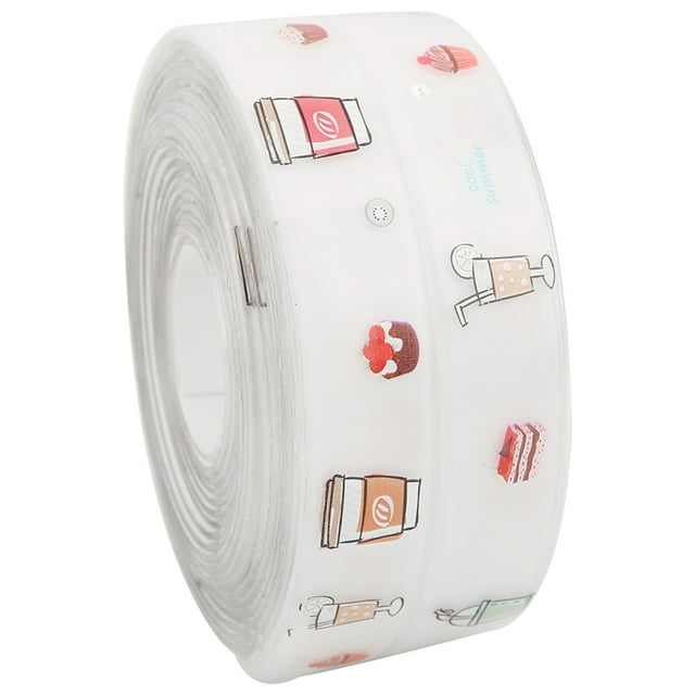 Cinta de Silicona Autofundible de Sellado, 3,8 cm x 3,2 m, Cinta de Sellado de Pvc Impermeable, Tira Adhesiva para Huecos, Cocina, Baño, Suministros para El Hogar para