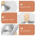 thumbnail image 3 of Mobutofu 2Pcs Round Silver Finger Cymbals Mini Musical Instruments for Kids, 3 of 6
