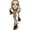 White, variant on goDog Sugar Skulls Plush Rope Chew Guard Dog Toy, Large, White