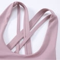 thumbnail image 6 of WMNTST Women's Sports Bras Crisscross Back Wireless Breathable Yoga Bra Full Coverage Minimalist Running Workout Bras, 6 of 8