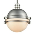 thumbnail image 4 of Elk Home 10-Inch Wide Riley Mini Pendant, Transitional, Weathered Zinc, 4 of 5
