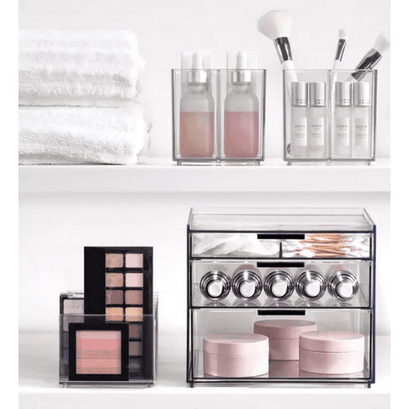 iDESIGN 4-piece Cosmetic Organizer Set