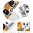 thumbnail image 2 of FMSHPON Cats Xmas Christmas Tree Skirt Stand Mat for Holiday Party Decoration Indoor Outdoor 48 inches, 2 of 6