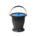 thumbnail image 4 of Serenable Potty Urinal Bottle Chamber Pot with Lid Handle Bedpan Bedside Urinal Spittoon Chamber Bucket for Adults Child Elder Children Blue, 4 of 9