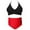 Red, variant on Teen 2 Piece Swimsuit for Girls Bikini Beach Sporty Swimsuit Girls Summer Swimsuit Tankini Swimsuits for Girls 11-12 Years