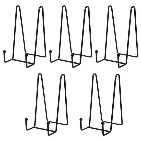 FELTECHELECTR Display Stands Iron 5Pcs 4.32X3.93X2.99in Home Use