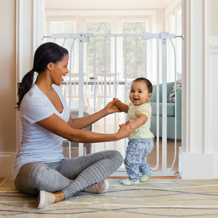 Summer Infant Multi-Use Extra Tall Walk-Thru Gate - White