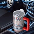 thumbnail image 6 of Christmas 40oz Tumbler– Stainless Steel Insulated Tumbler with Handle and Straw, Large Capacity Travel Cup for Hot & Cold Drinks, 6 of 7