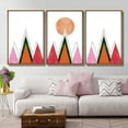 thumbnail image 3 of IDEA4WALL 3 Piece Framed Canvas Wall Art for Living Room, Bedroom Nordic Simple Style Canvas Prints for Modern Home Decoration Ready to Hang, 3 of 4