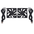 thumbnail image 3 of 80mm 5V USB Fan 80mm 8cm 8015 Brushless DC Cooling Fan PC Computer Router Case Fan Cooler 10Pcs, 3 of 10