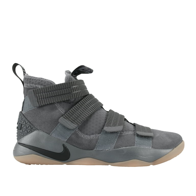 Mens Nike Lebron Soldier 11 XI SFG Dark Grey Light Brown Black 897 - Walmart.com