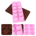thumbnail image 4 of 4pcs Halloween Chocolate Mold Candy Mould Silicone Fondant Mould Candy Making Mold, 4 of 8