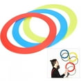 thumbnail image 3 of Tbest Anillo De Acrobacia,3Pcs / Set Malabarismo Acrobacia Lanzamiento Lanzamiento Anillo Pulsera Atrezzo Mano Payaso Juguete Azul Rojo Amarillo Amonsee No, 3 of 6