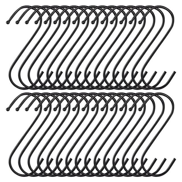 S Hooks for Hanging Clothes Heavy Duty Stainless Steel S Hooks