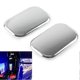 thumbnail image 1 of 1Pair Motorcycle ABS Antenna Hole Plug Filler Cover For Harley Davidson Road Street Glide King FLHR Chrome/Glossy Black, 1 of 5